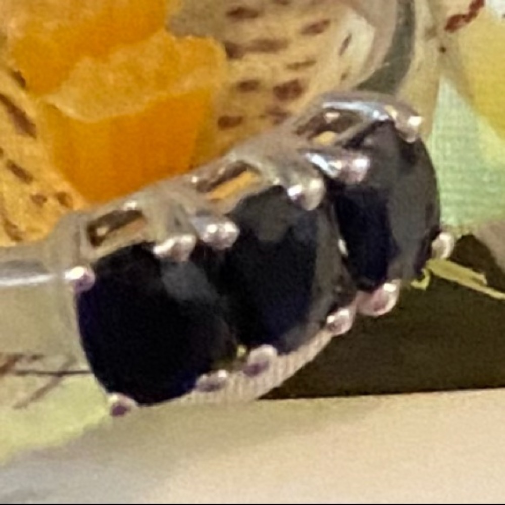 ❤️GIFTED❤️Limited Edition Blue Sapphire Sz 7 - Picture 15 of 16